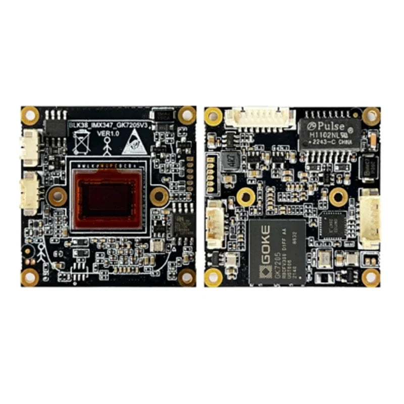 Module de caméra IP UHD 4K 8MP Starlight WDR à double flux