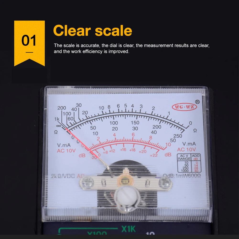 MF-110A Pocket Analog Multimeter