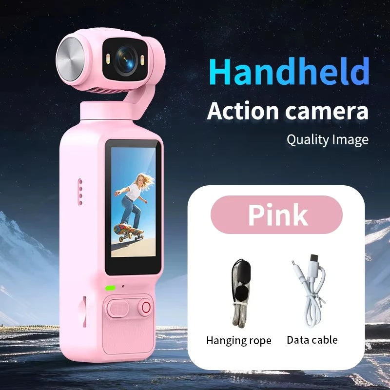 Compact Camera with Adjustable Lens, Colour Options