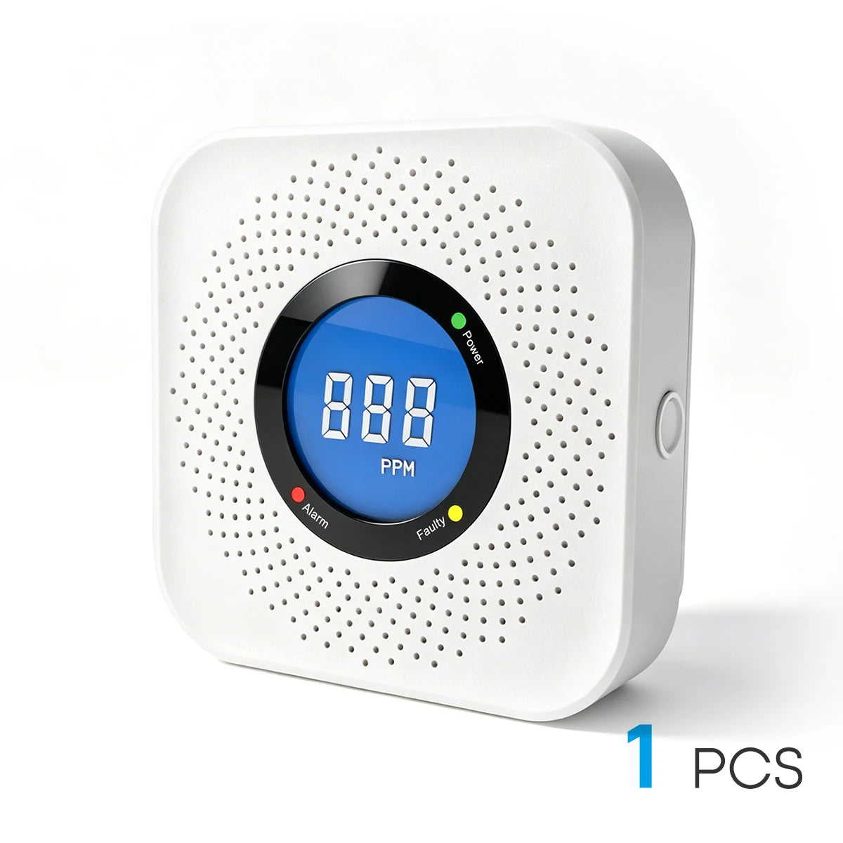 Carbon Monoxide Alarm Sensor with LCD Display, 85dB