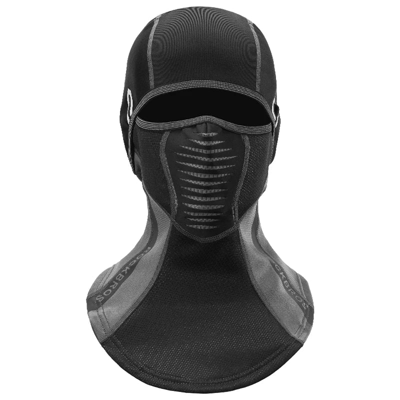 Vintertermisk fleecebalaklava hel ansikts skidmask vindskyddande huvudbonad