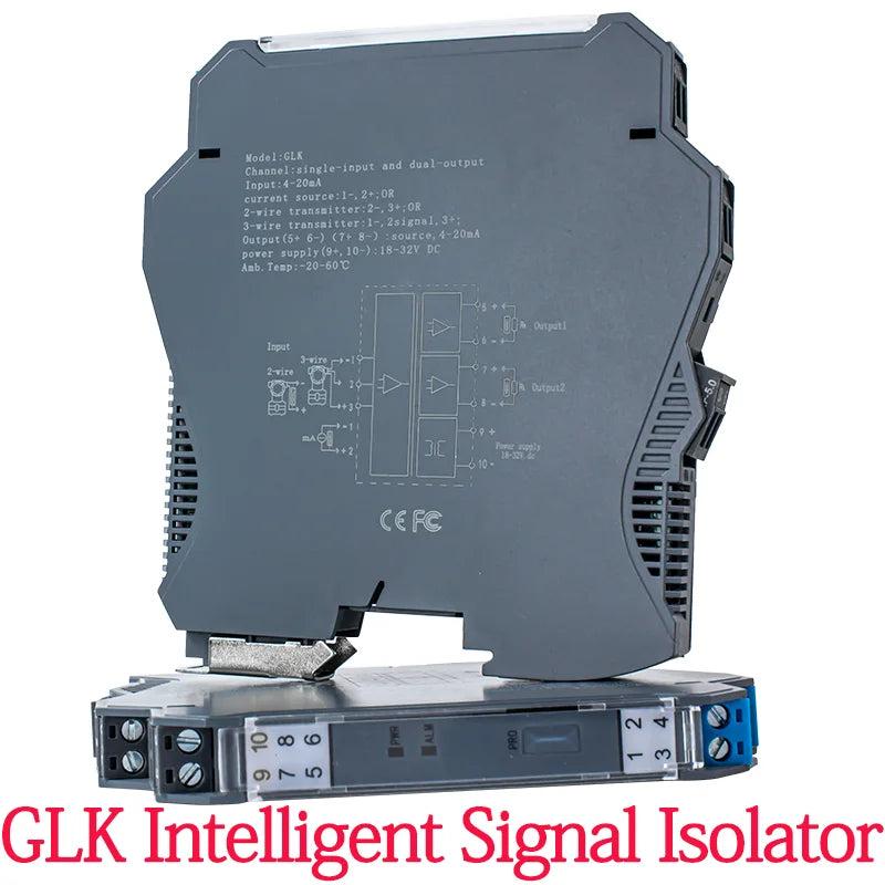 GLK Analogue Signal Isolator - Channel Options
