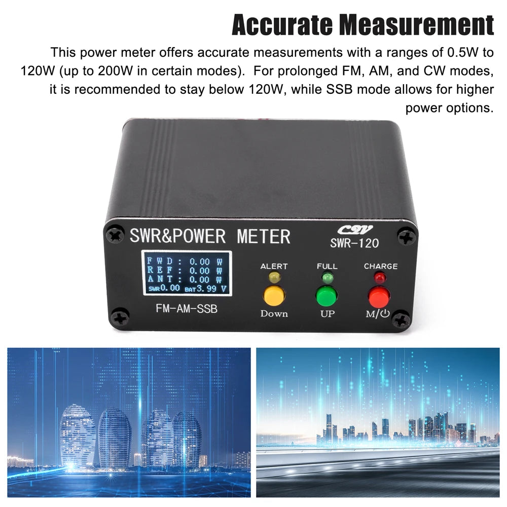 1.8-54MHz Digital SWR and RF Power Meter