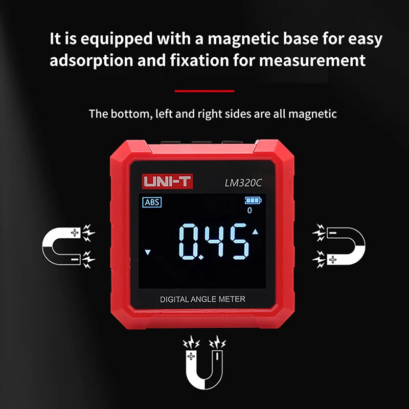 LM320C Magnetic Digital Angle Gauge