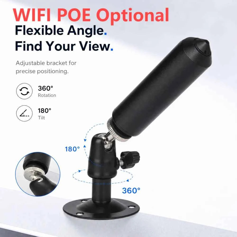 5MP HD Mini POE IP Camera with Motion Detection and ONVIF