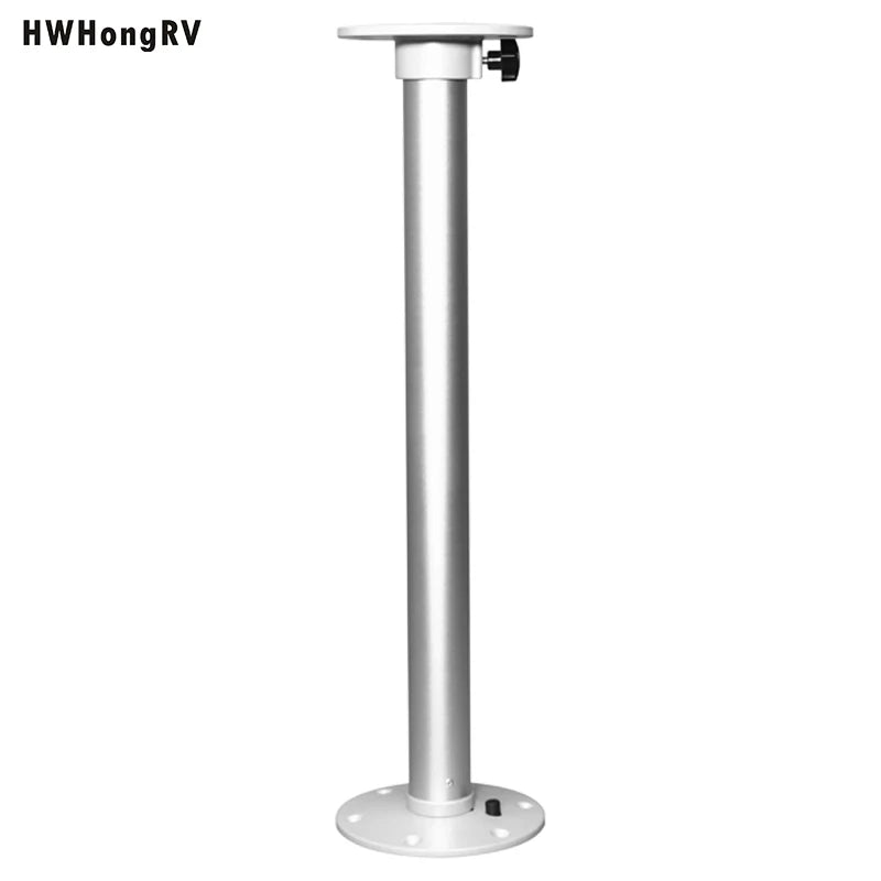 Manufacturers' Select RV or Boat Table Leg System. SurFit Leg Sets, Silver, Surface Mount with Aluminum Floor and Table Bases
