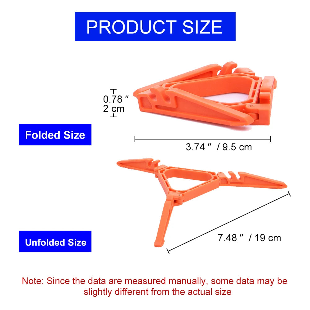 Foldable Gas Tank Bracket for Outdoor Stove Accessories