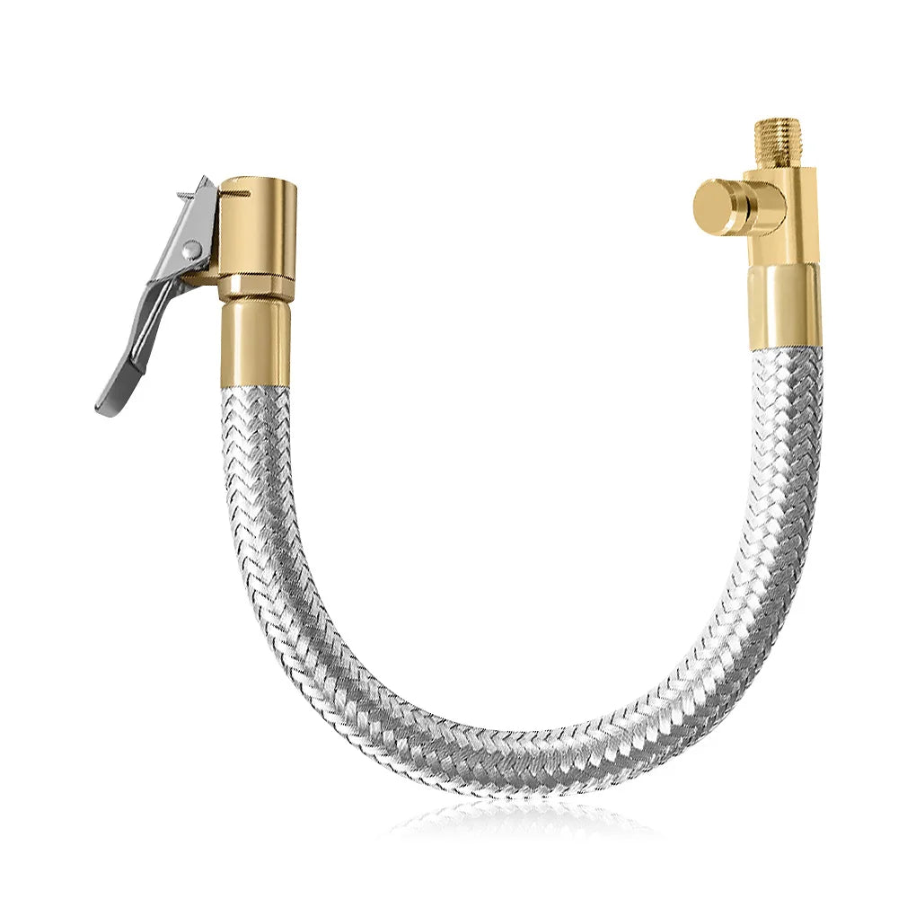 Tyre Valve Extension Hose with Locking Chuck
