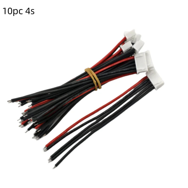 Prívodné vodiče balansovacieho konektora LiPo - balenie 10 ks, 1S až 8S