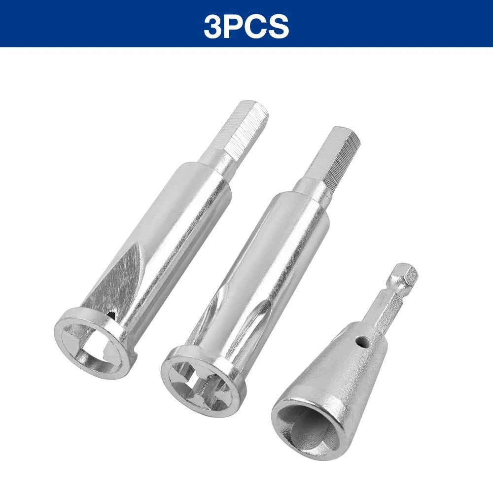 Three-Piece Drill Wire-Twisting and Stripping Kit