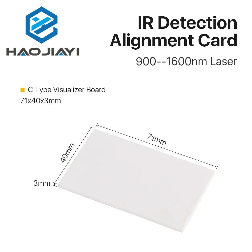 Infrared Laser Detection Card - 900-1600nm