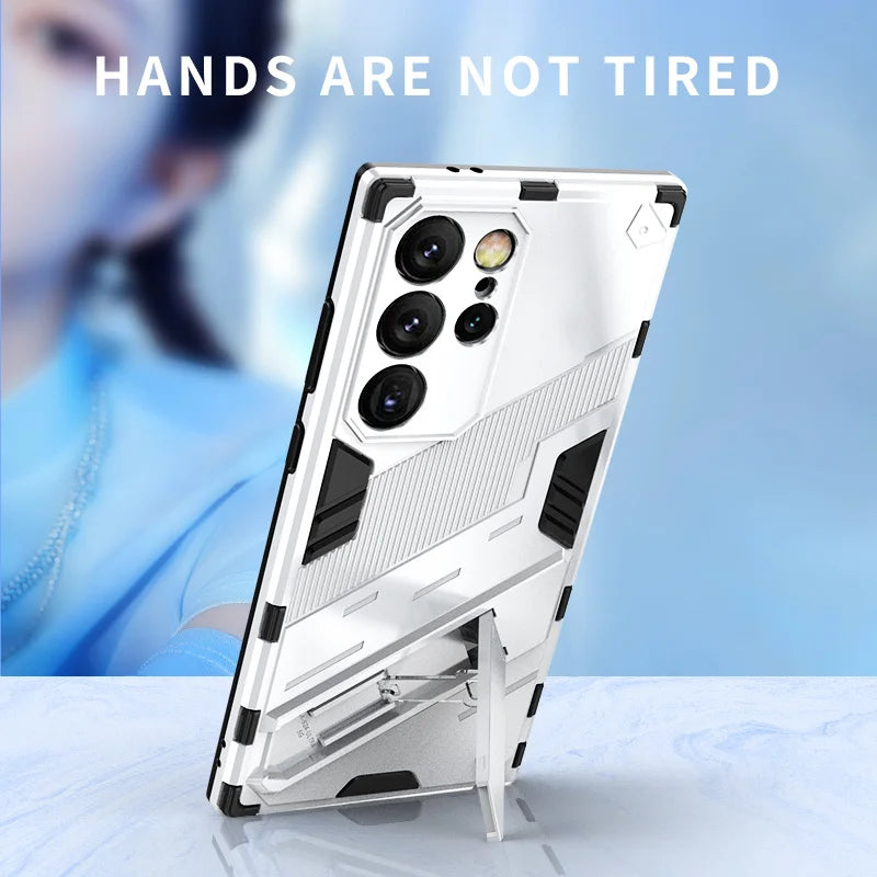 Capa de Telefone com Suporte de Anel para Modelos Selecionados do Samsung Galaxy
