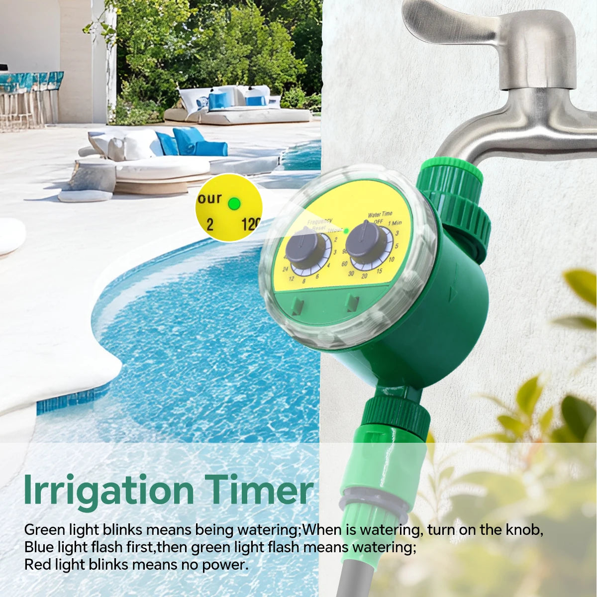 Automatic Garden Watering Timer