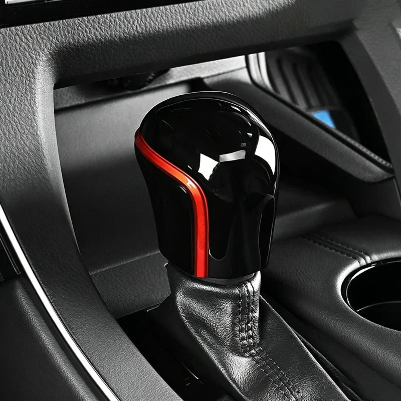 Für Toyota Corolla 2019-2024 Camry 2018-2023 Kohlefaser Fahrzeug-Schalthebelabdeckung, Hebel, Stick, Kopf, Autozubehör Verkleidung