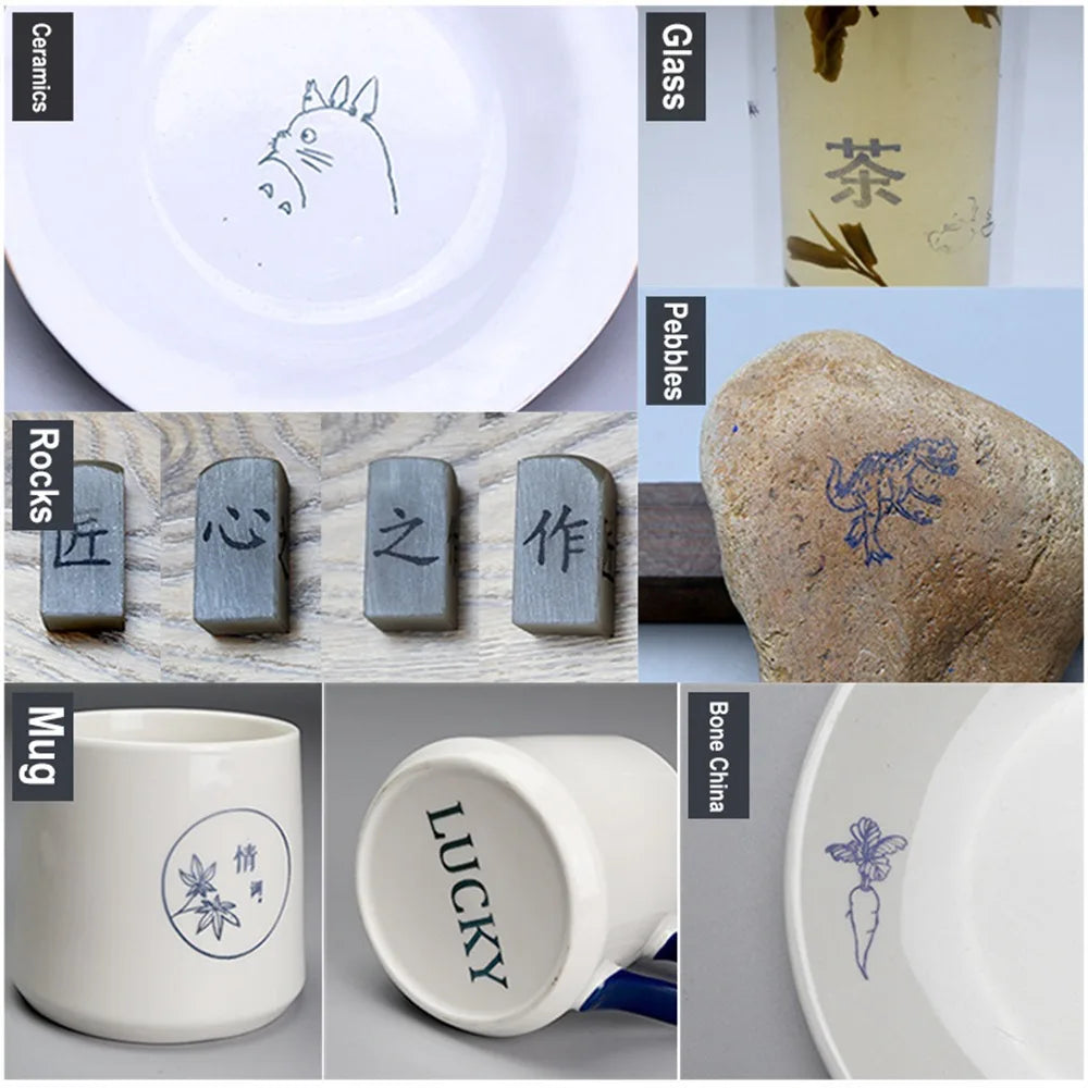 Laser Engraving Marking Paper for Glass, Ceramic and Stone