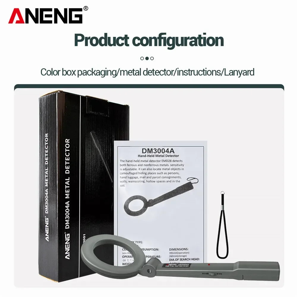 DM3004A Handheld Metal Detector