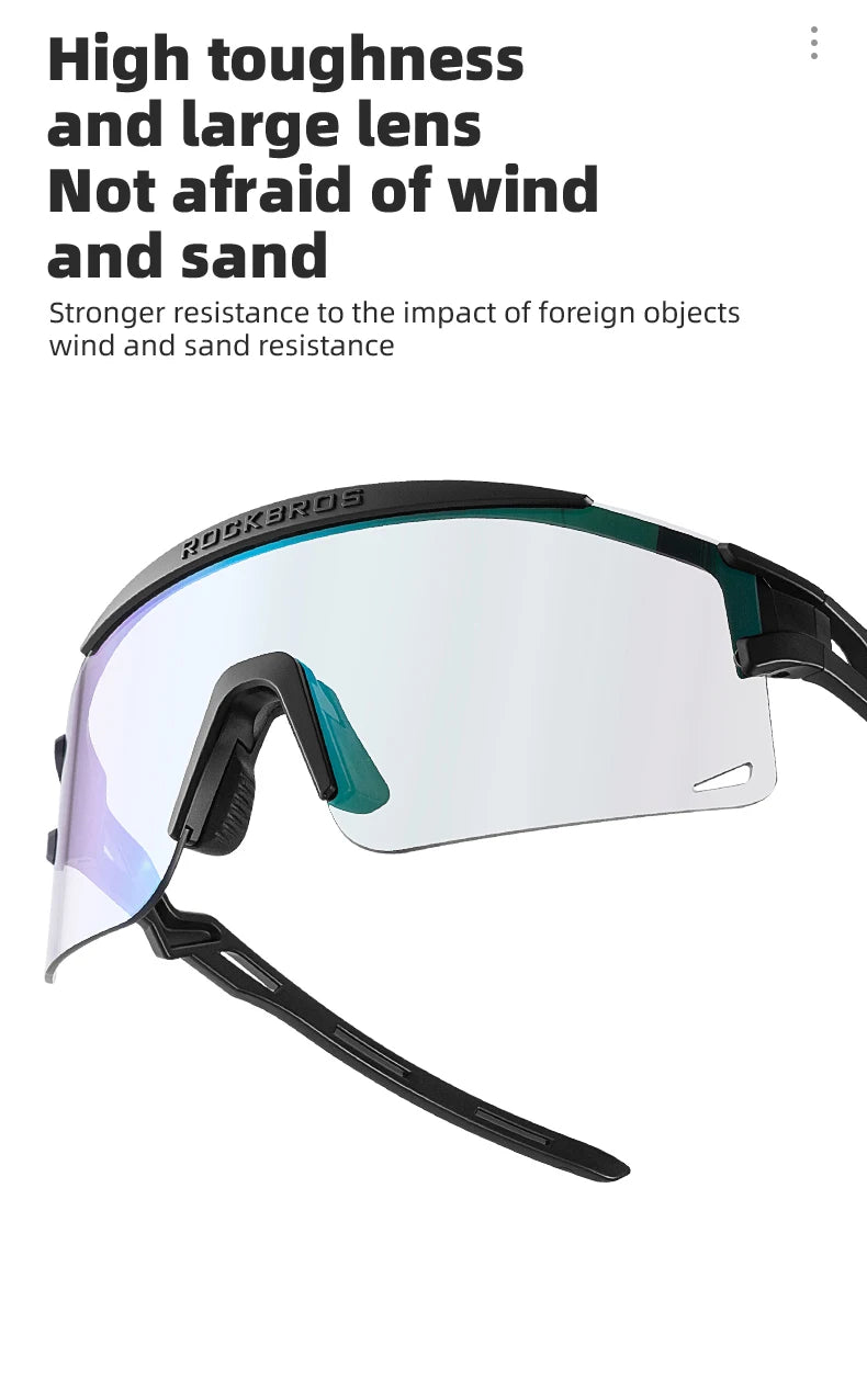 Photochromic Cycling Glasses with Anti-Fog Protection