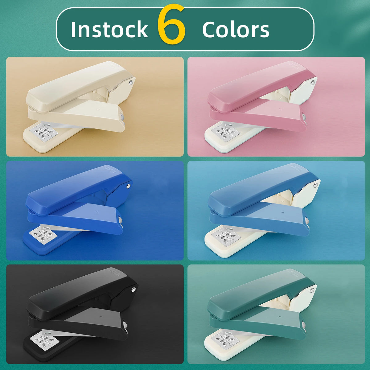 Swivel Manual Stapler for 24/6 Staples