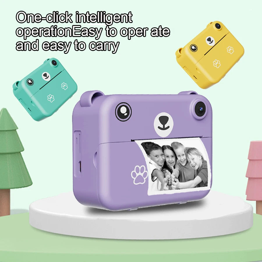 Dječji digitalni fotoaparat za ispis ili punjenje papira