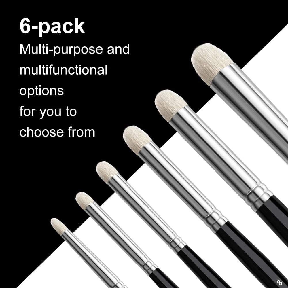 Miniature Painting Drybrush Set – 3 or 6 Brushes