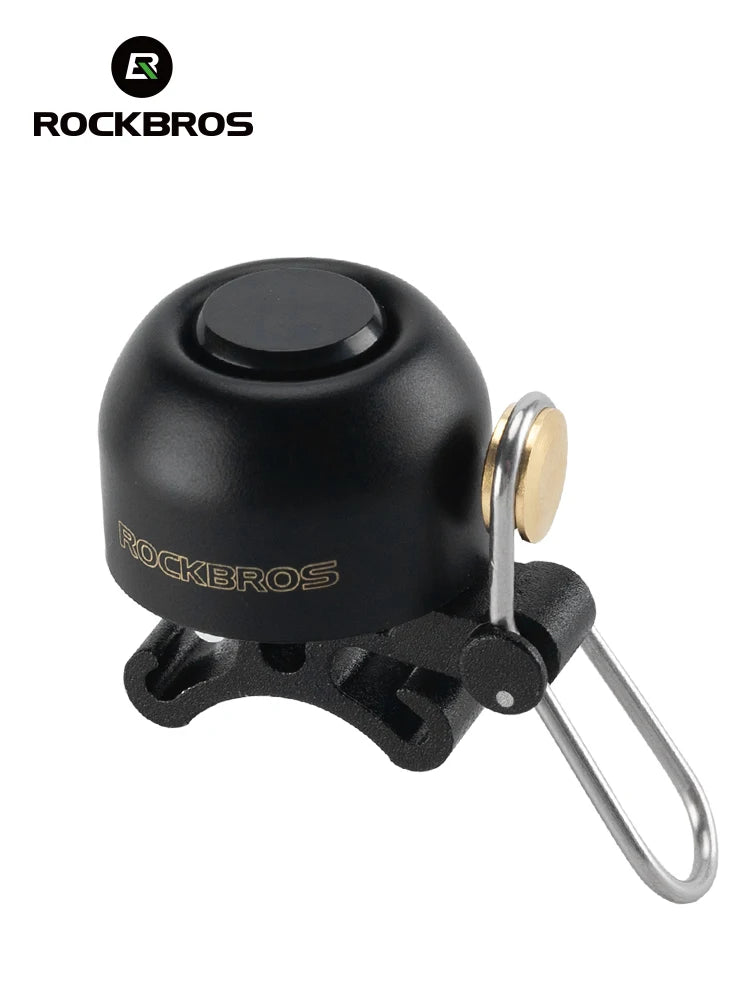 Bicycle Bell with Crisp Sound Copper Alloy Handlebar Ring