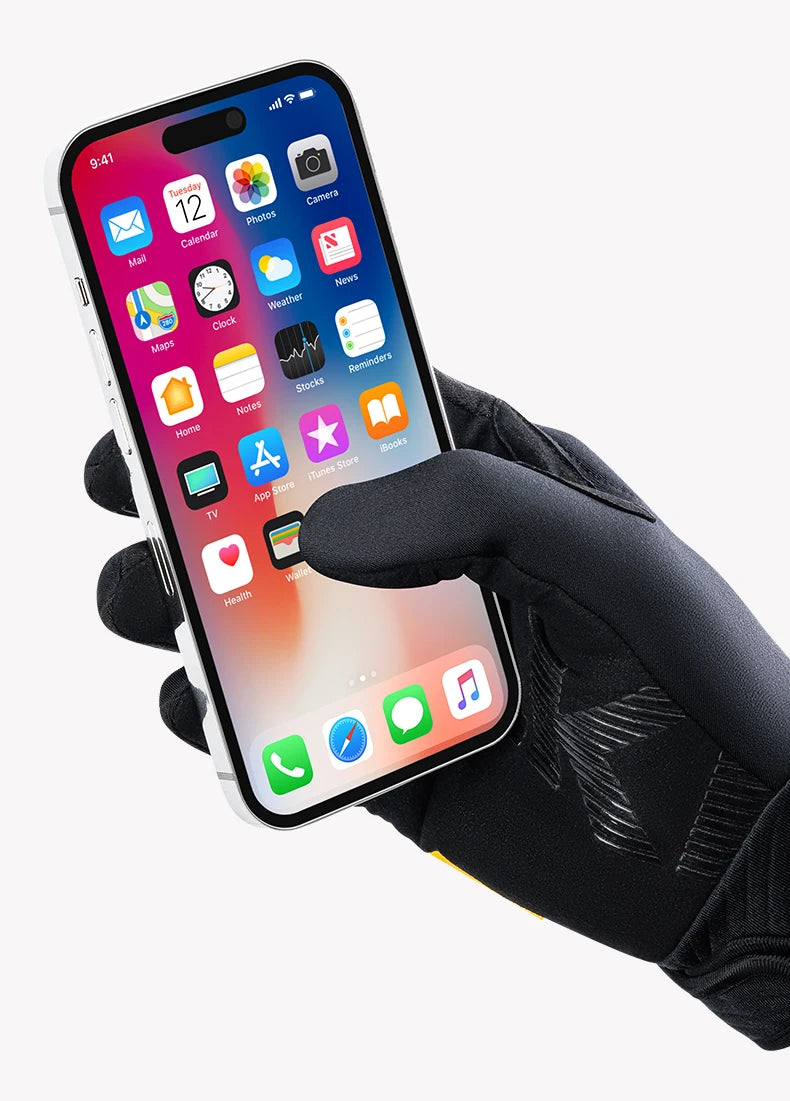Winter Fahrradhandschuhe mit Touchscreen & Rutschfestem Griff
