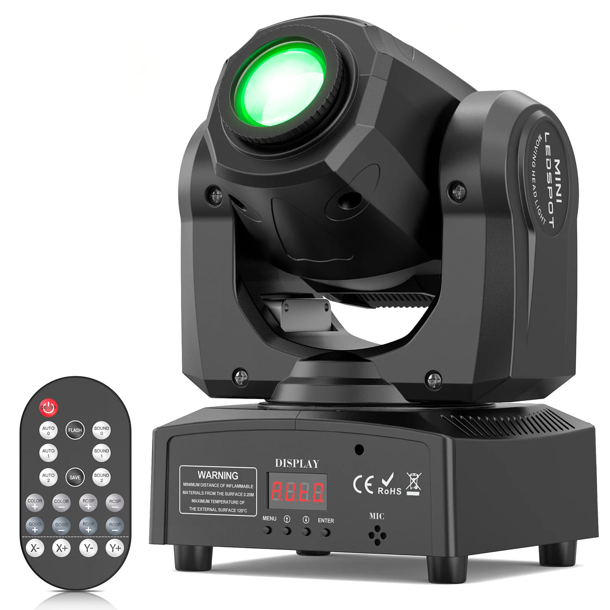 Luce Moving Head a LED da 120W con Telefono e DMX512