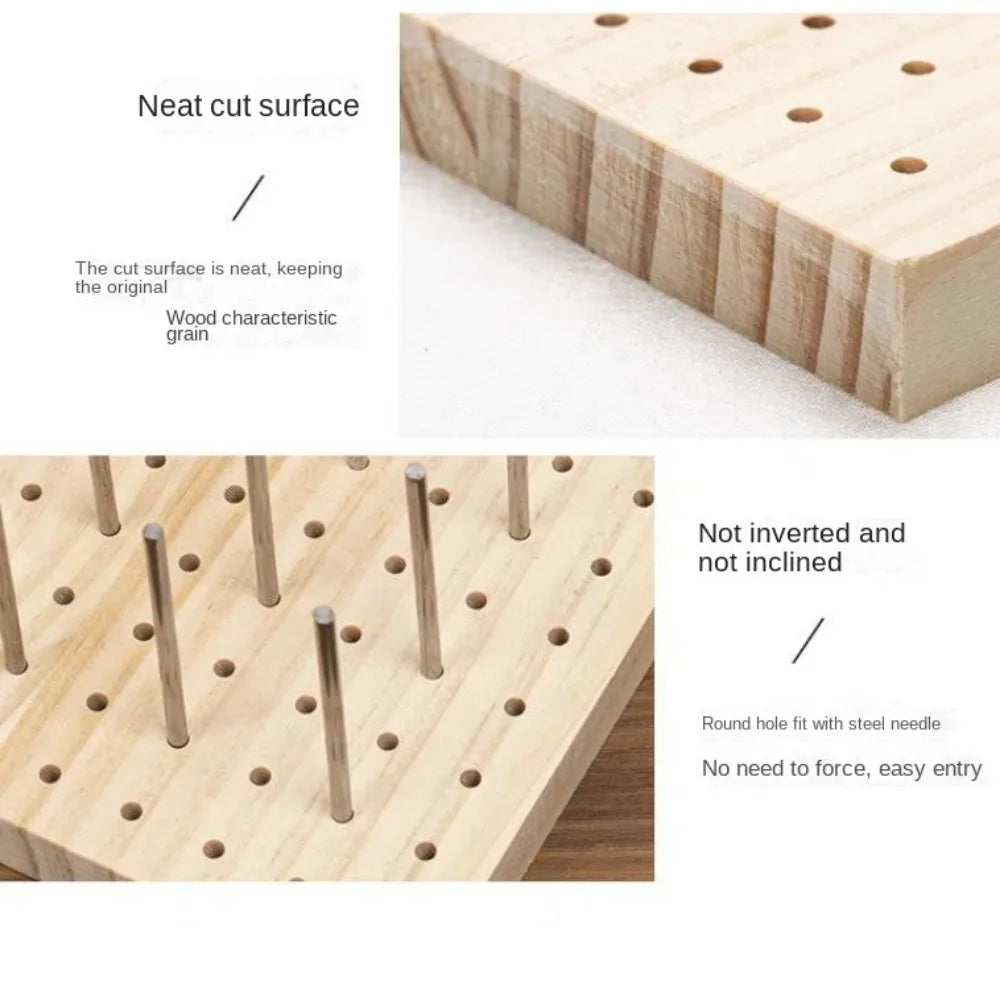 Wooden Crochet Blocking Board — Size Options