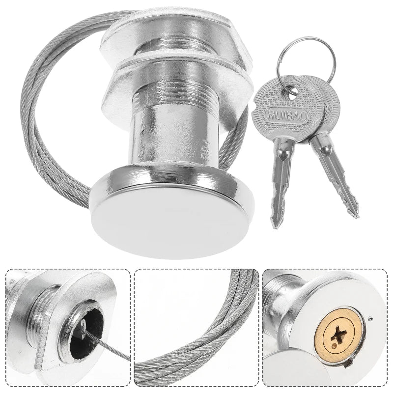 Emergency Door Opening Device: Release Lock for Garage Door Opener Security, Emergency Garage Door Release Lock