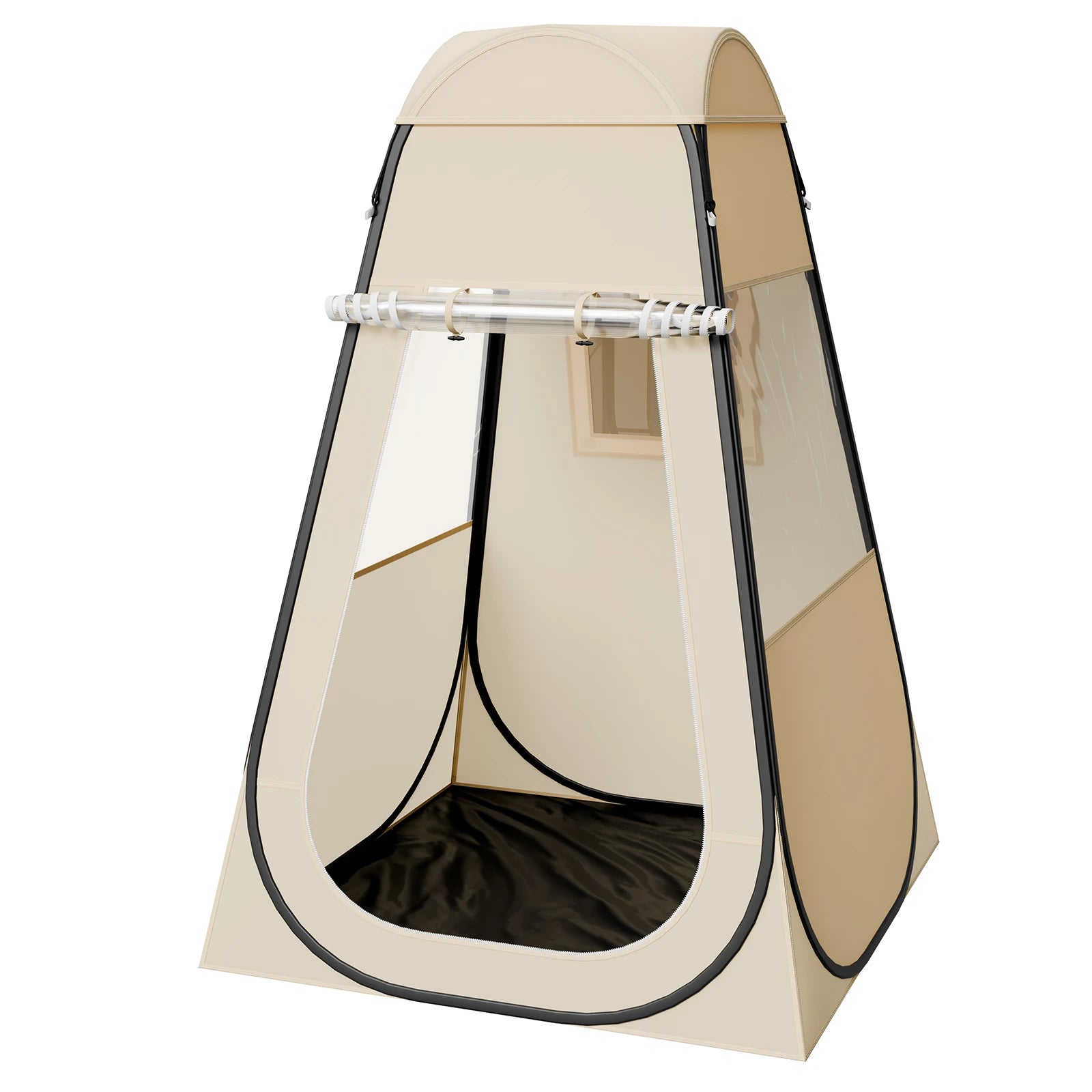 Tente de sport transparente pop-up étanche avec sol et couverture