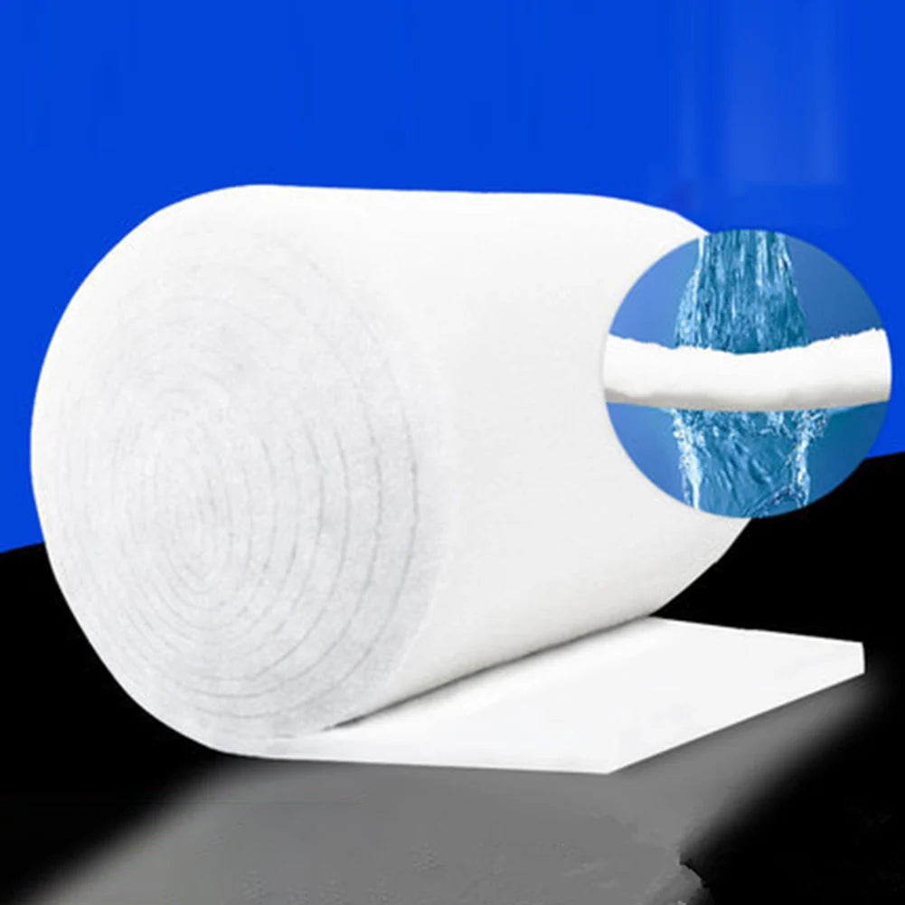 Manta filtrante para aquário recortável, 120 × 30 × 0.5 cm