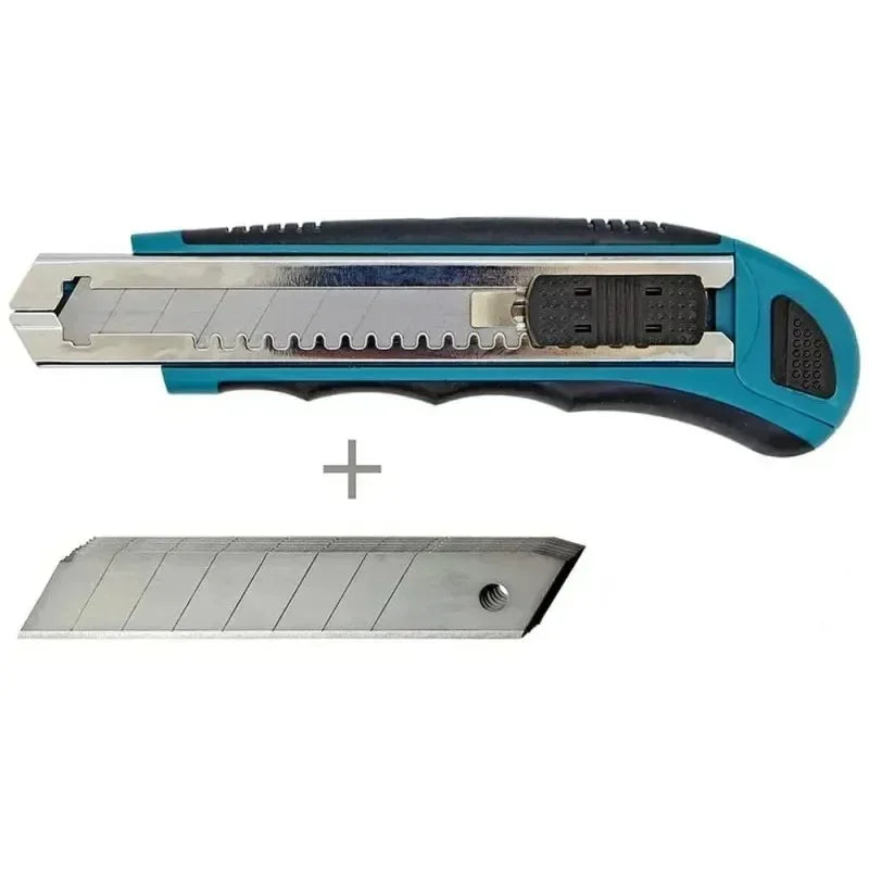 Makita D-65713 18 mm Snap-Off Knife with 8 Blades