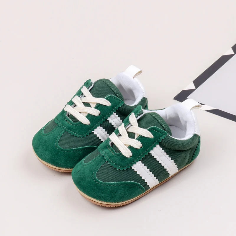 Baby Casual Sports Shoes with PVC Sole