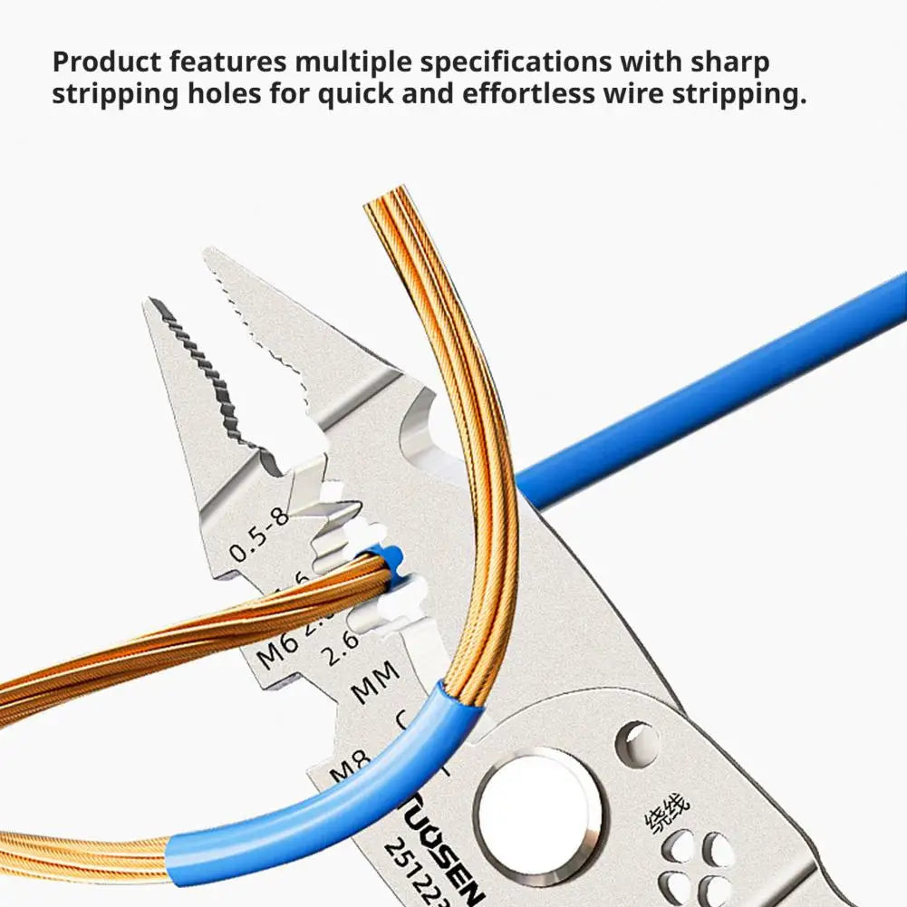 Folding Wire Stripper and Cutter Pliers - Options