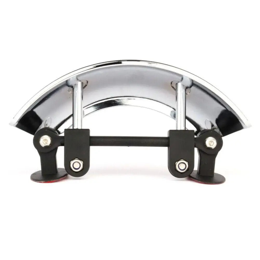 Motorcycle front gear wind wide-angle rearview mirror large field of view blind spot 180 degree reflective reversing mirror