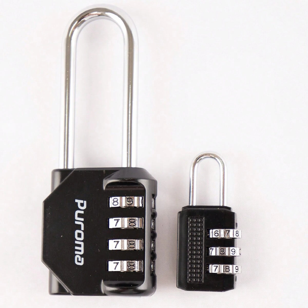 Four-Digit Long-Shackle Combination Padlock