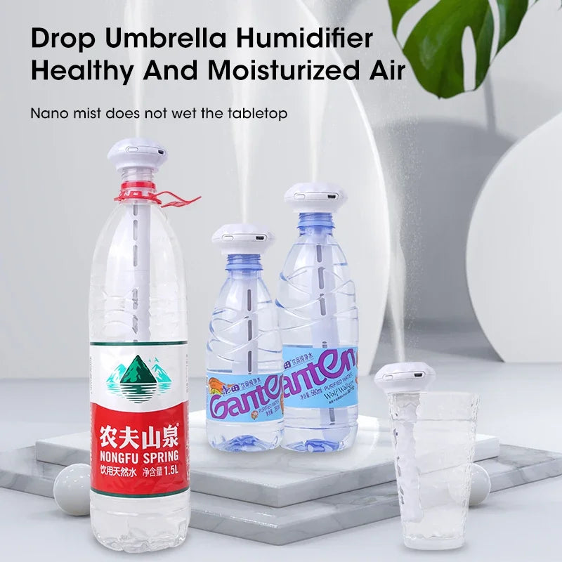 Portable USB Mist Humidifier for Desk, Car and Bedside