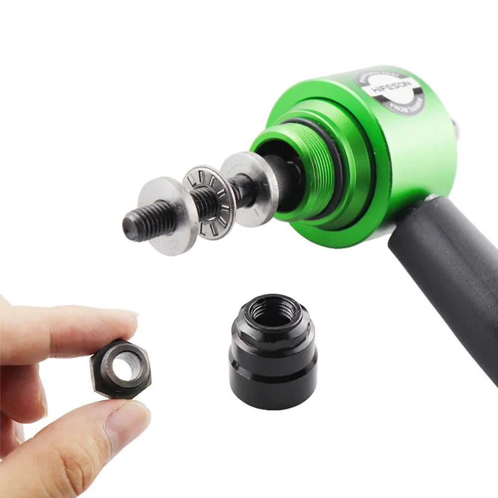Drill Rivet-Nut Adapter - M3-M8 or M3-M10 Kit