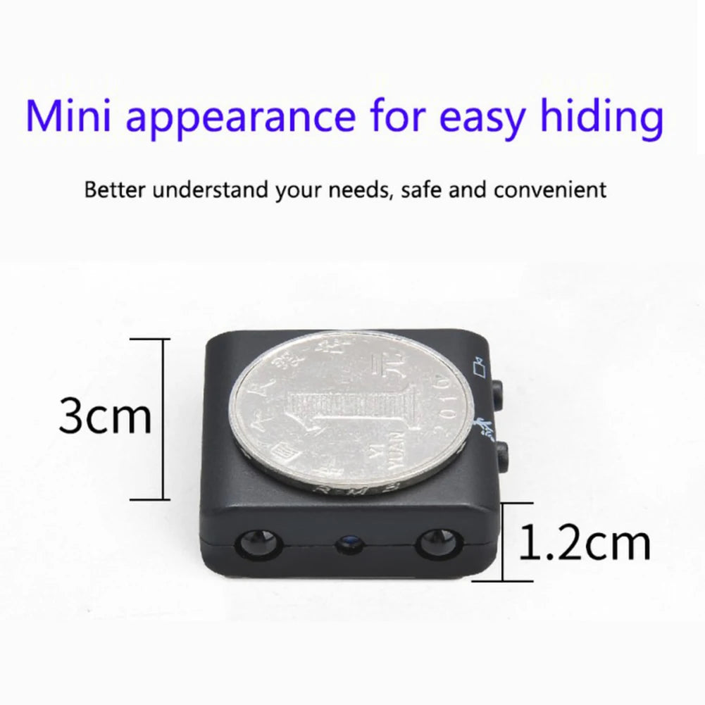 Mini HD kamera 1080P s nočným videním a detekciou pohybu