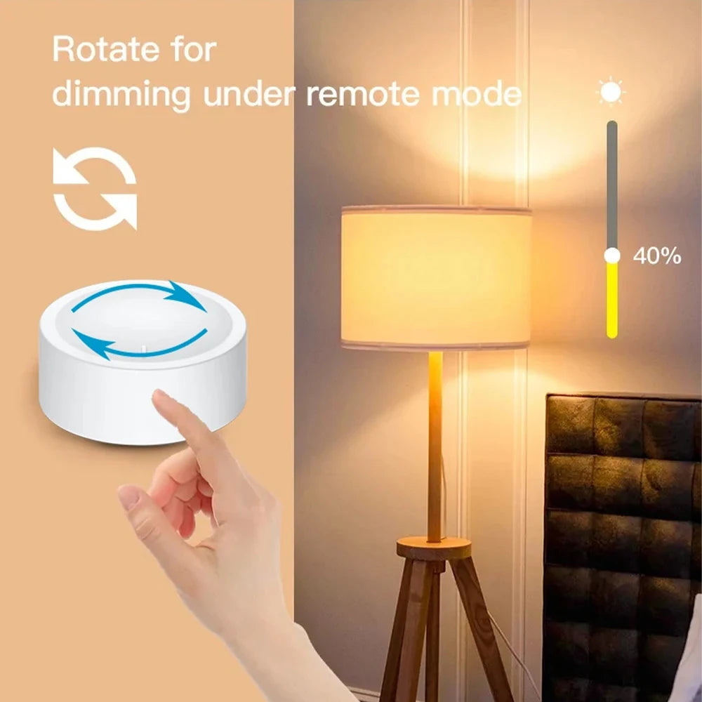 Perilla y Botón de Paleta Inteligente Tuya Zigbee