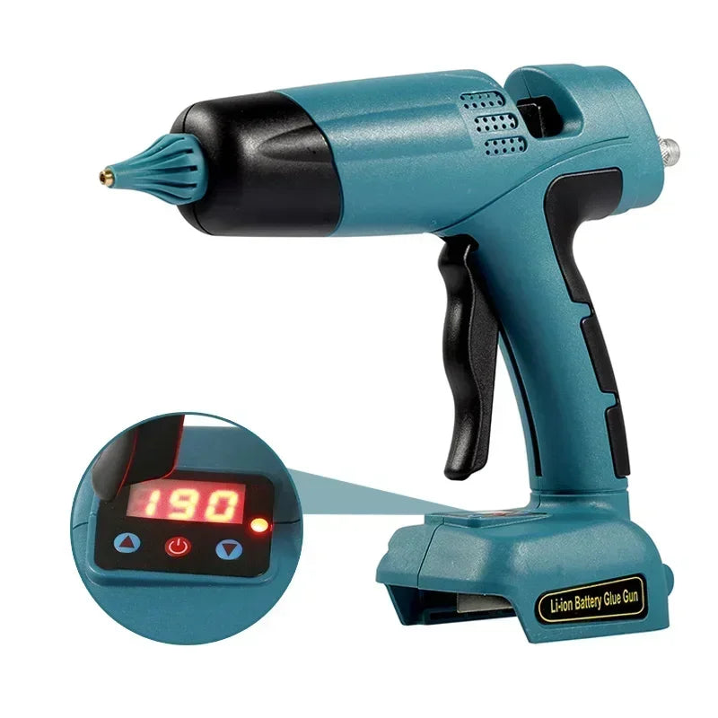 Cordless 11 mm Glue Gun and Stick Options