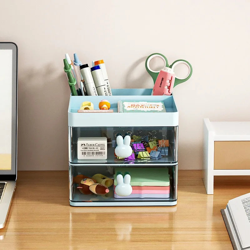 Plastic Desk Pen and Pencil Organizer Stand, WJSN01