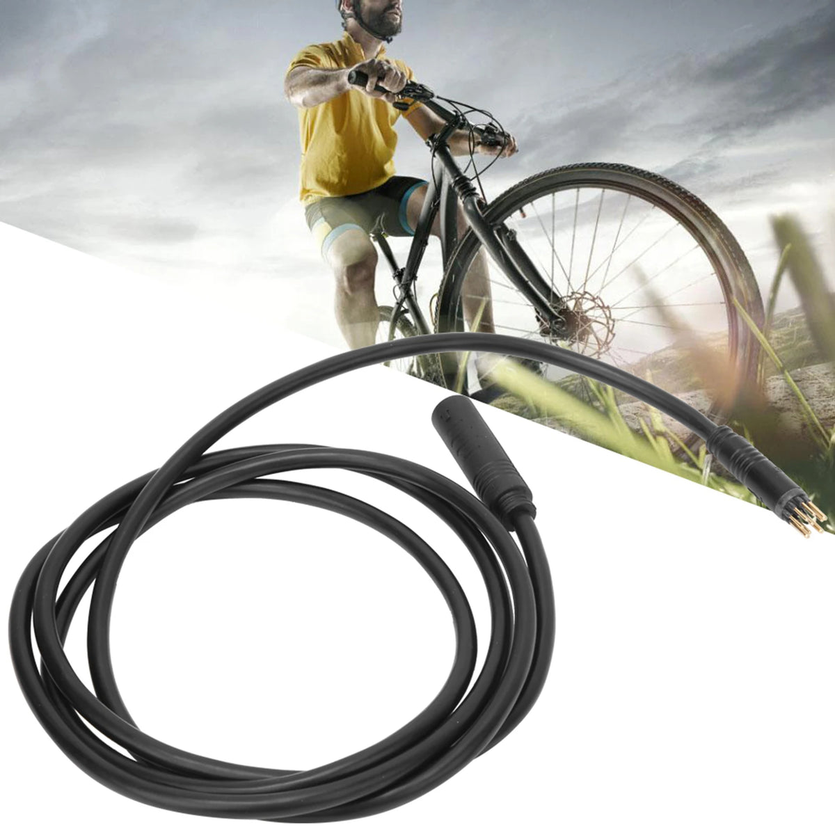 Nine-Pin E-Bike Motor Extension Cable