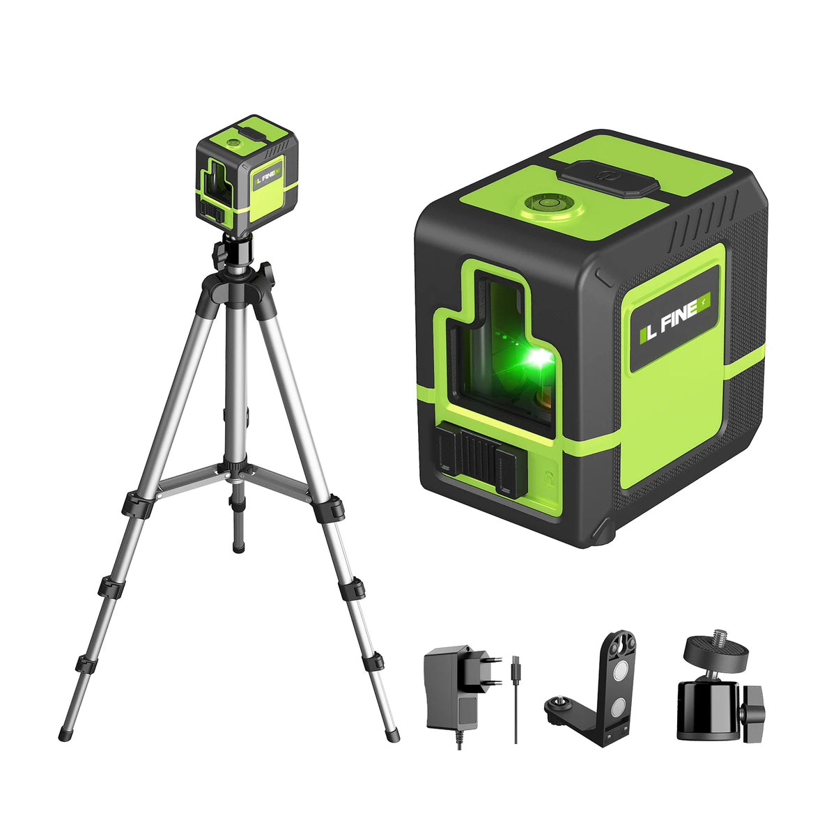 Two-Line Laser Level - Basic and Upgraded Kits