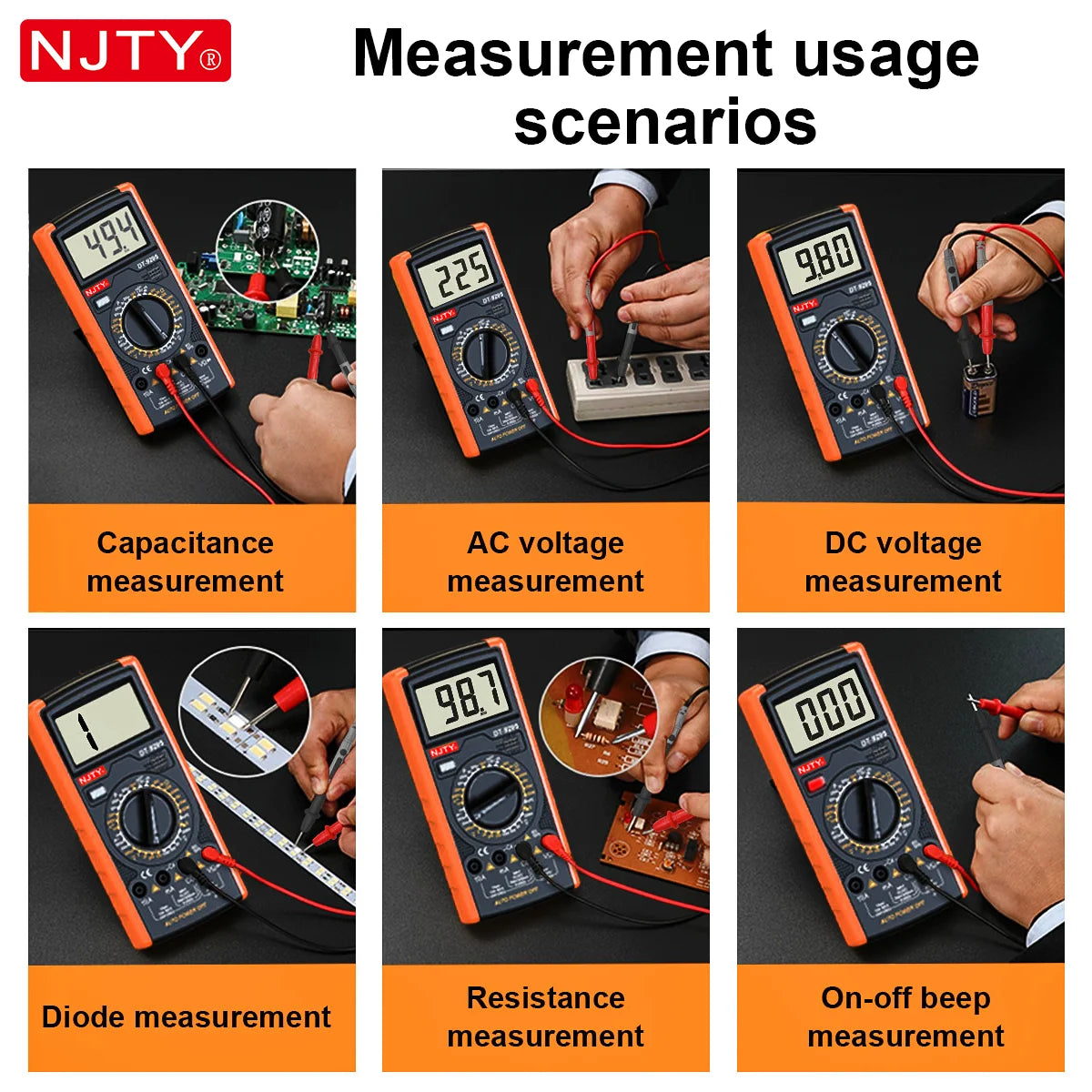 Manual-Range Digital Multimeter