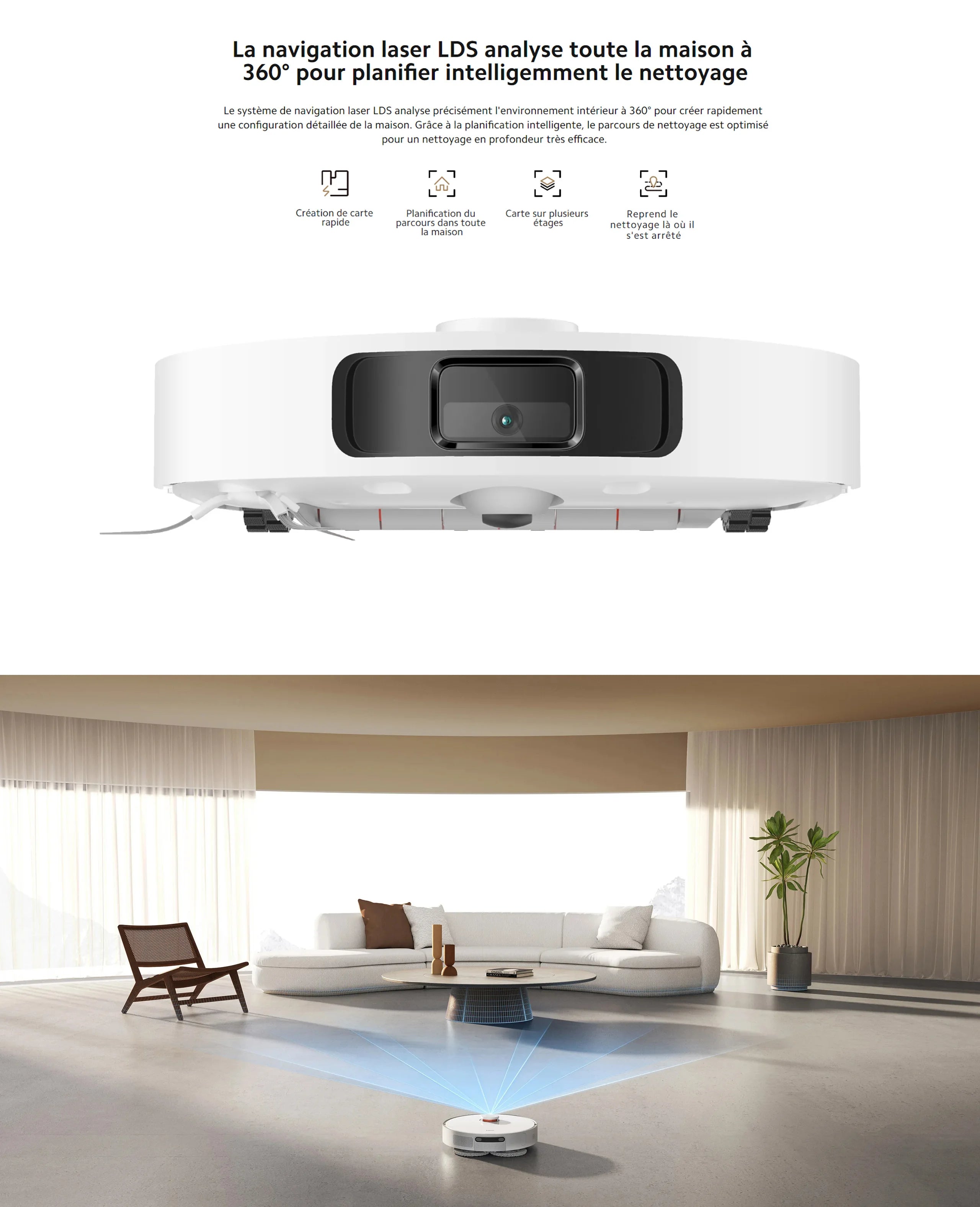 Xiaomi Robotický vysavač X20 – Chytré vysoce výkonné čištění