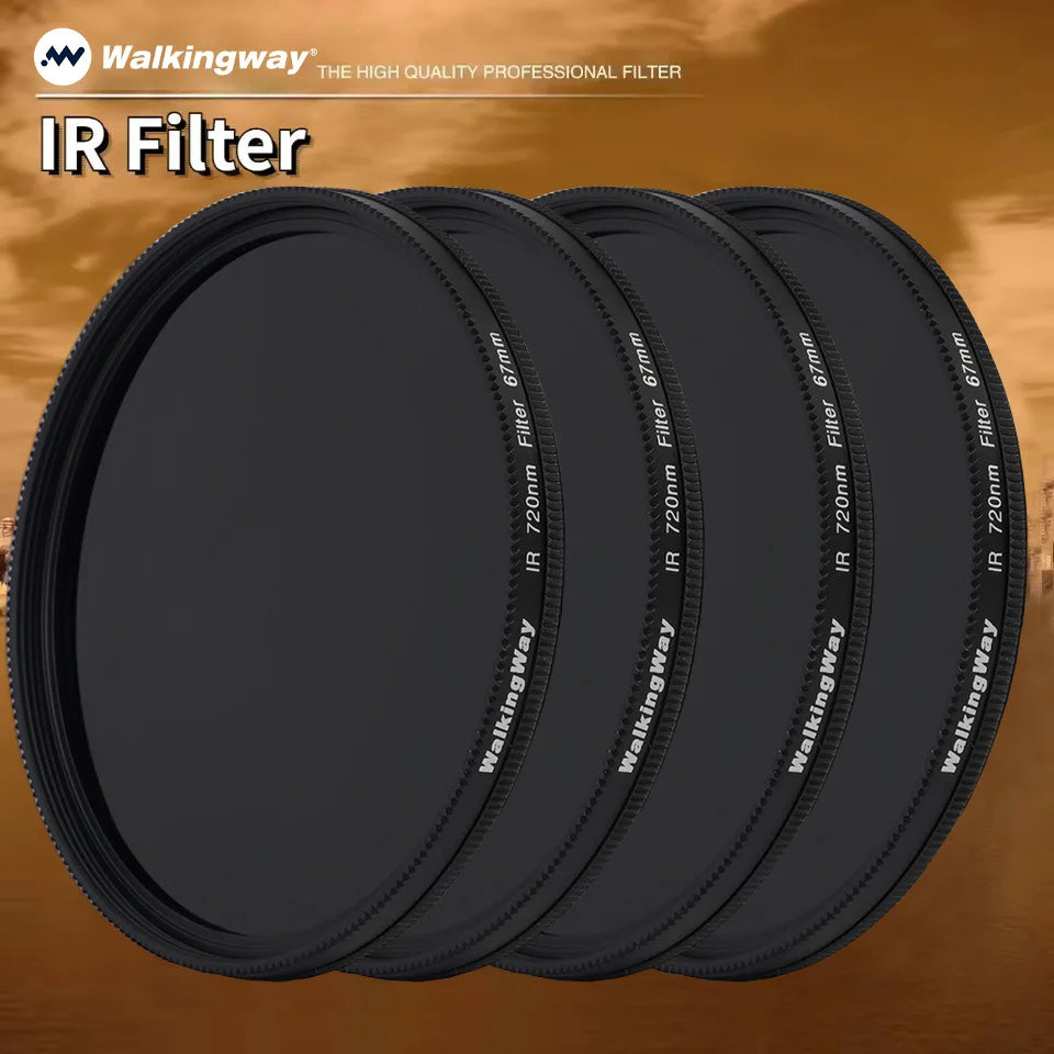 Infrared Lens Filter - Wavelength and Thread Options