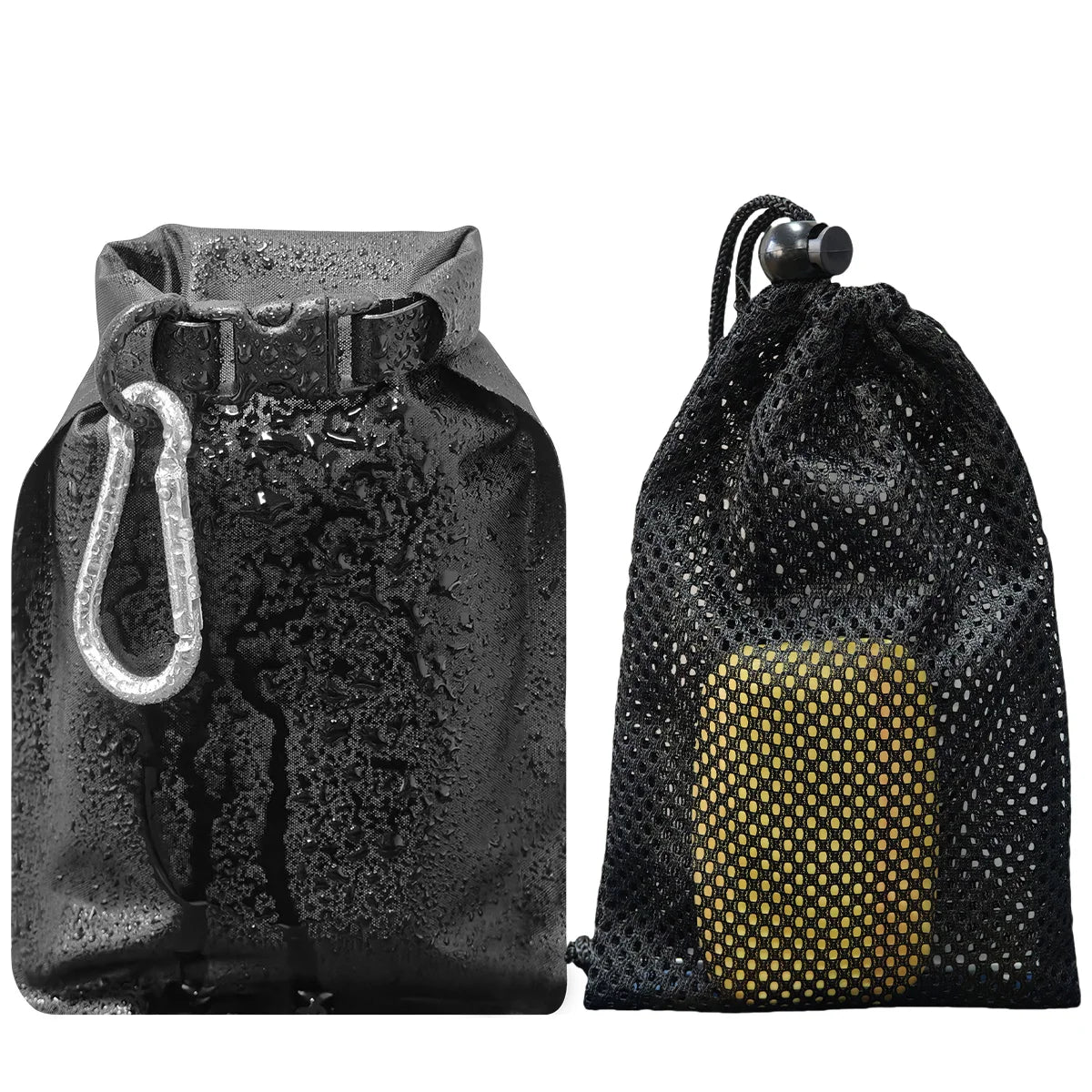 Travel Soap Bar Pouch with Mesh Bag