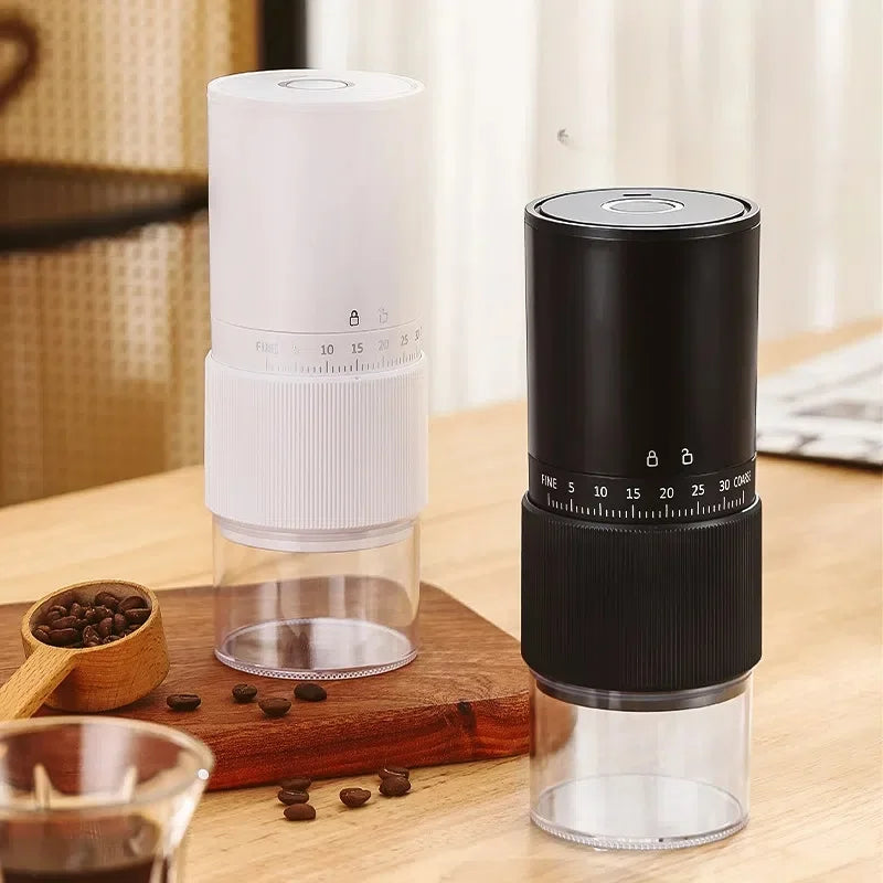 Portable Burr Coffee Grinder with 30 Grind Settings