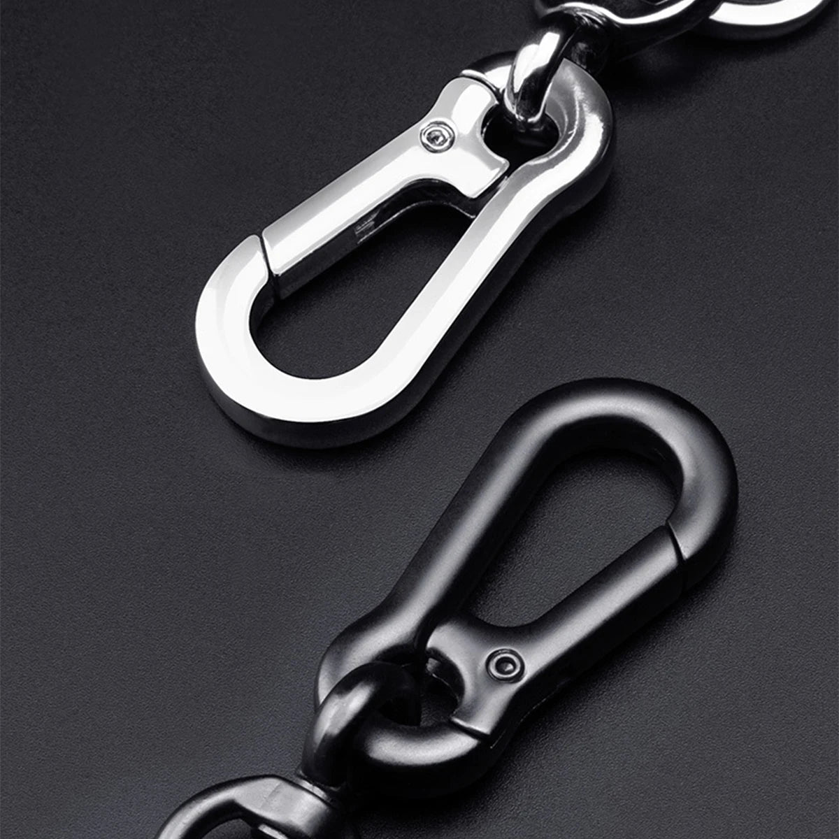 Trendy DIY Mobile Phone Number Plate Pendant Keychain for Men Punk Simple Woven Leather Rope Anti-lost Car Key Chain Accessories